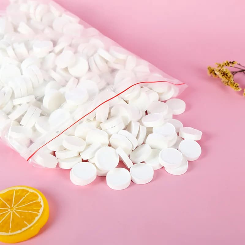 Masque facial compressé en pur coton, jetable, en feuille, portable, outil de soin hydratant pour le