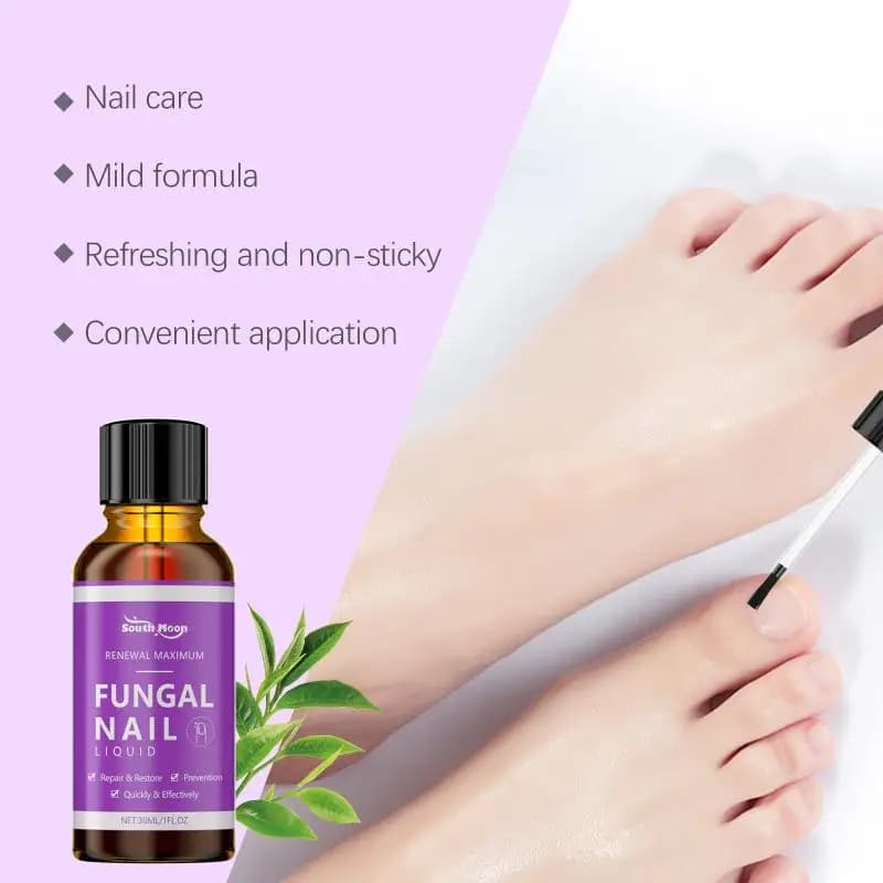 Solution de soin des ongles Nettoyage doux et soin nourrissant quotidien pour les ongles des mains e