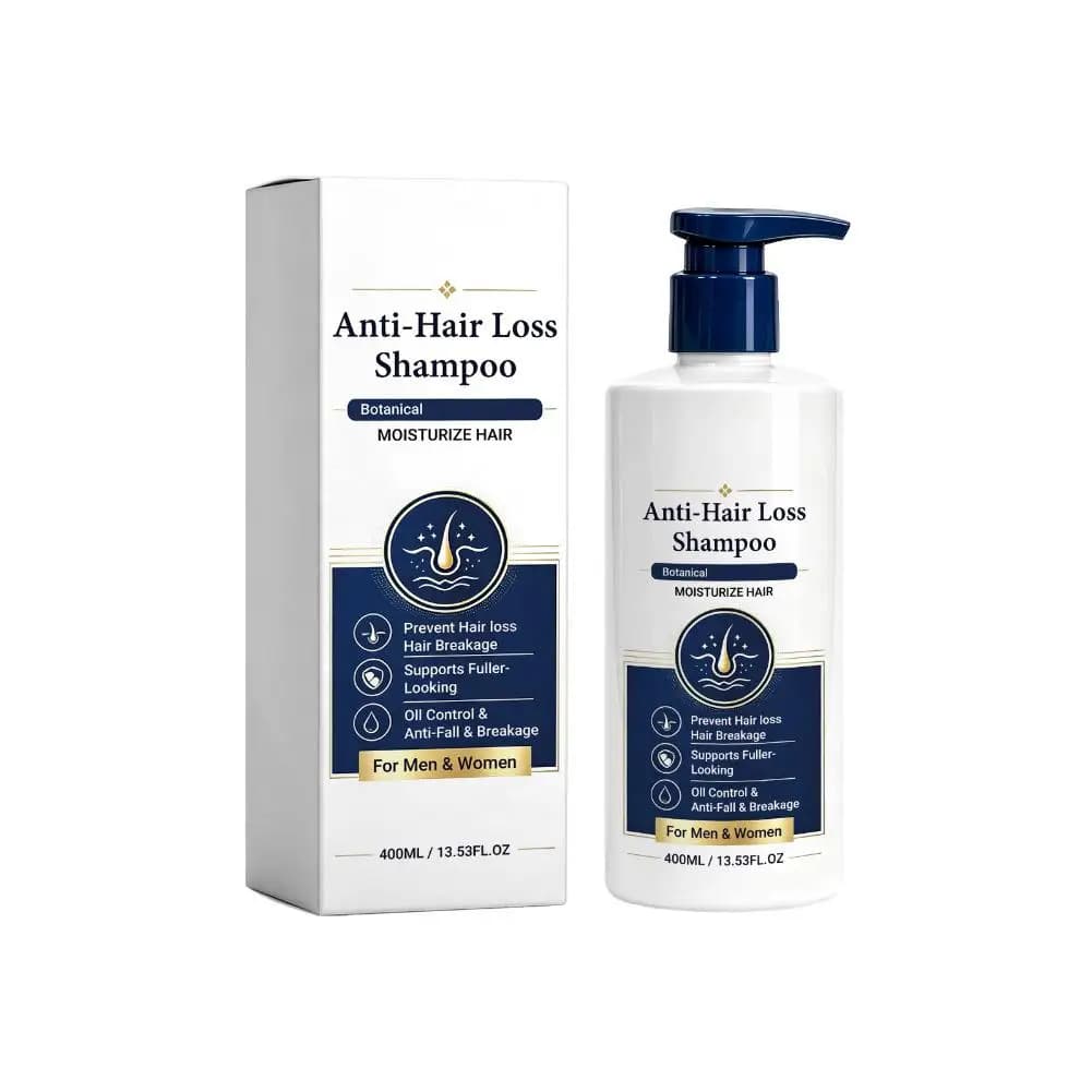 Shampoo fortifiant aux extraits de plantes, shampooing nourrissant rafraîchissant pour cheveux plus 