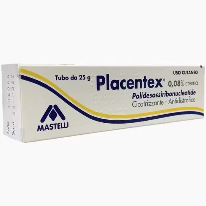 Crème réparatrice hydratante Placentex originale d'italie 25g régénération de la peau sensible répar