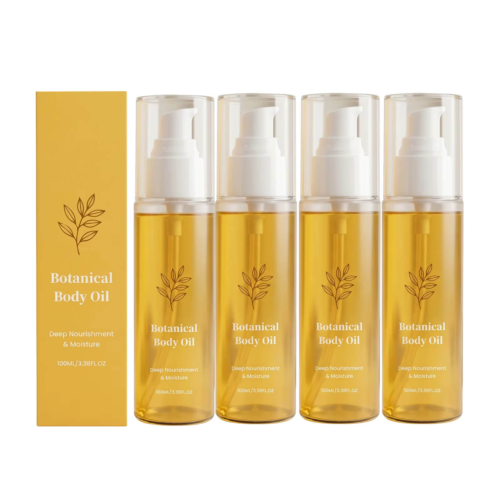 Huile corporelle botanique naturelle, nourrissante et hydratante en profondeur, pour soulager la peau sèche après la douche, huile de soin légère et à absorption rapide